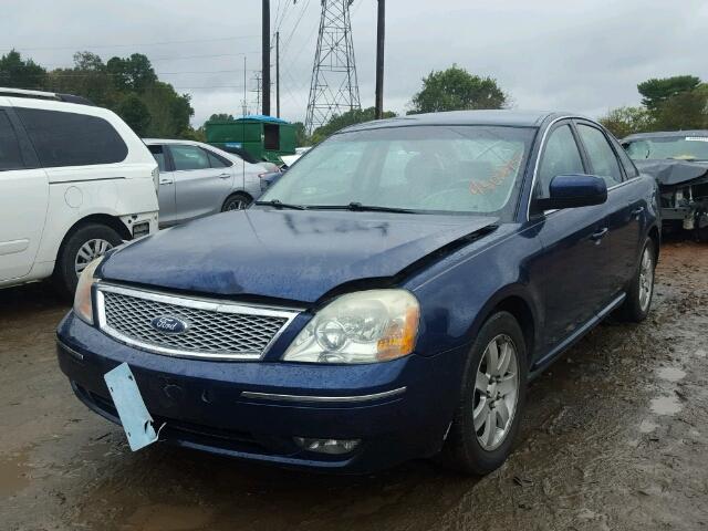 1FAHP24107G111779 - 2007 FORD FIVE HUNDR BLUE photo 2