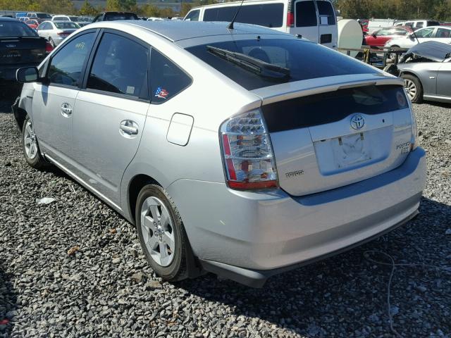 JTDKB20U797828309 - 2009 TOYOTA PRIUS SILVER photo 3