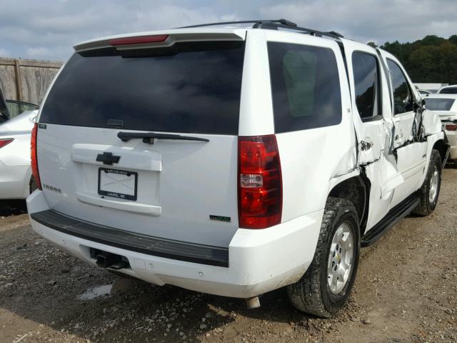 1GNMCBE39AR226257 - 2010 CHEVROLET TAHOE C150 WHITE photo 4