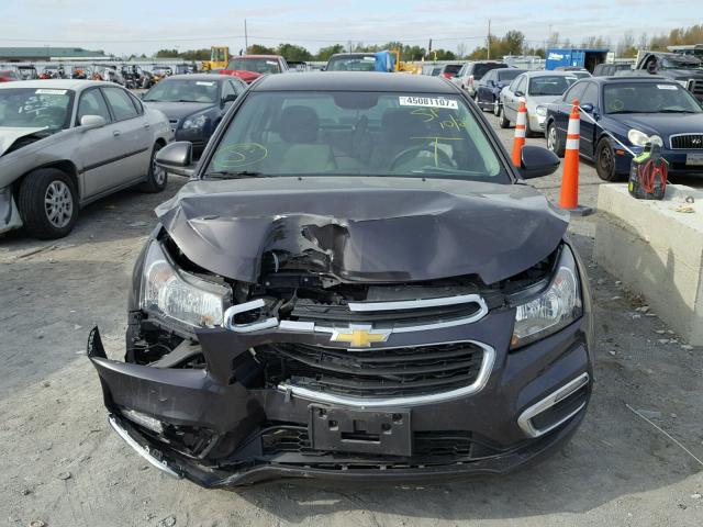 1G1PC5SB6F7147787 - 2015 CHEVROLET CRUZE GRAY photo 7