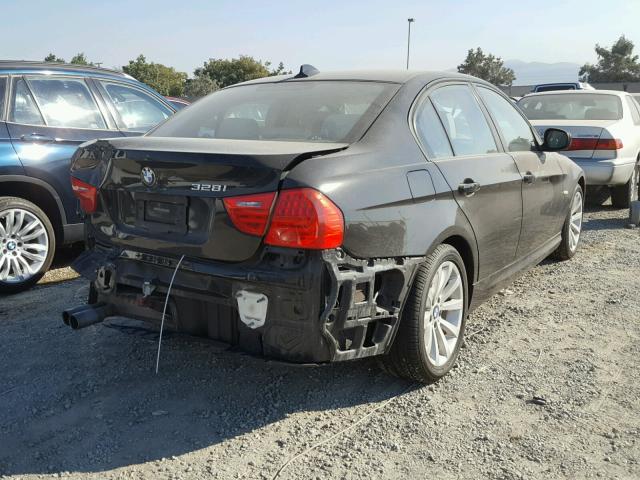 WBAPH5G50BNM81165 - 2011 BMW 328 I SULE BLACK photo 4