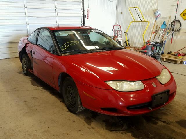 1G8ZP12862Z162137 - 2002 SATURN SC1 RED photo 1