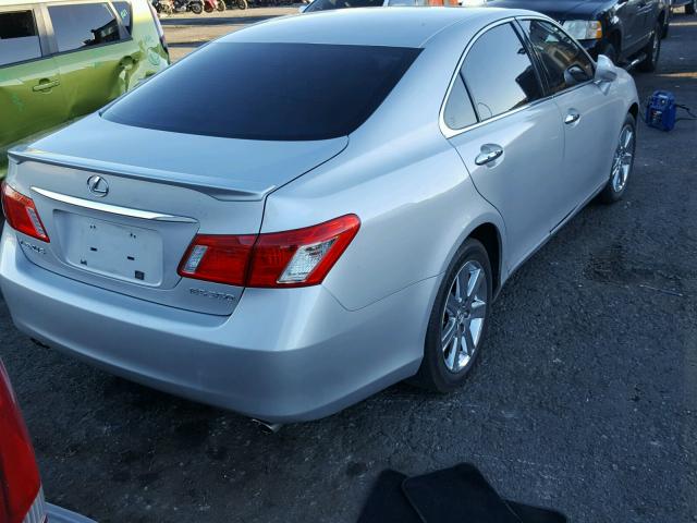 JTHBJ46G082216317 - 2008 LEXUS ES 350 GRAY photo 4