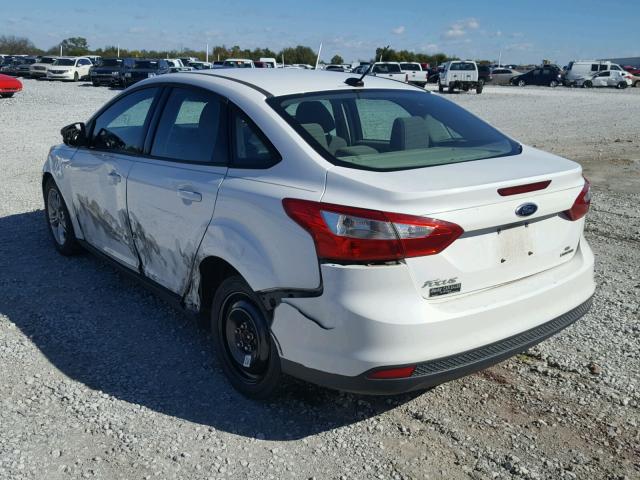 1FADP3F28DL190986 - 2013 FORD FOCUS WHITE photo 3