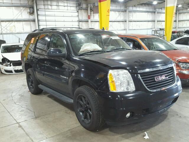 1GKFK13017R320475 - 2007 GMC YUKON BLACK photo 1