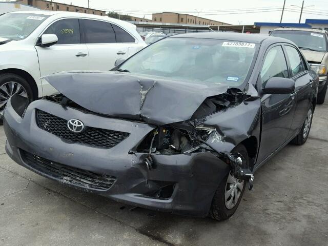 JTDBL40E999063089 - 2009 TOYOTA COROLLA BA GRAY photo 2