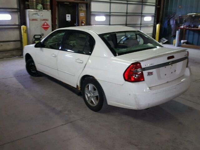 1G1ZT54805F233532 - 2005 CHEVROLET MALIBU LS WHITE photo 3