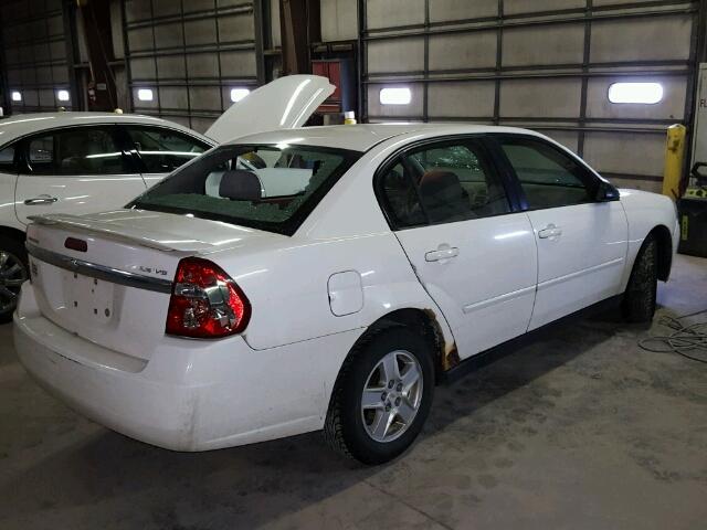1G1ZT54805F233532 - 2005 CHEVROLET MALIBU LS თეთრი ფოტო 4