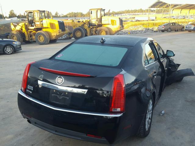 1G6DE5E54D0146639 - 2013 CADILLAC CTS BLACK photo 4