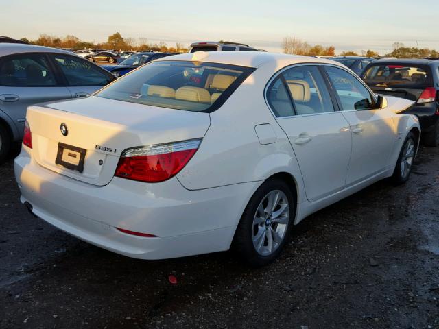 WBANV9C57AC138683 - 2010 BMW 535 XI თეთრი ფოტო 4