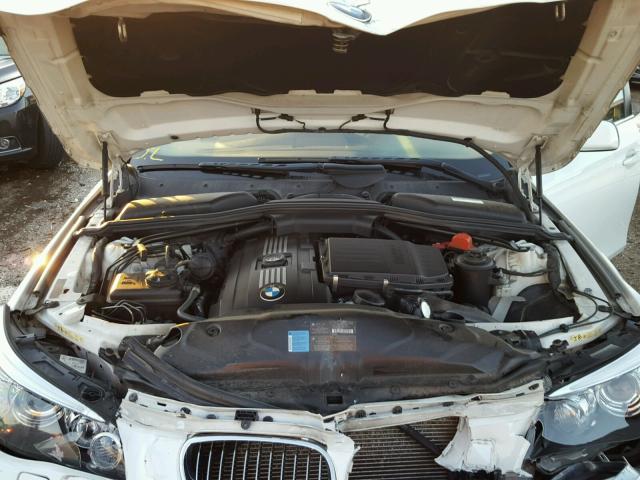 WBANV9C57AC138683 - 2010 BMW 535 XI WHITE photo 7