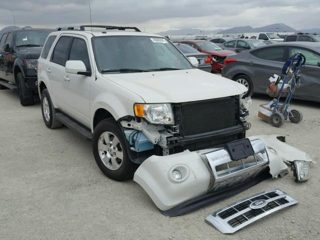 1FMCU0E78CKC45348 - 2012 FORD ESCAPE LIM WHITE photo 1