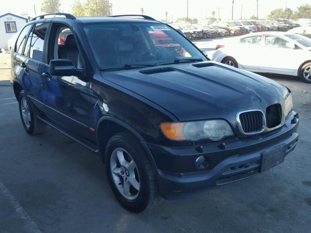 5UXFA53583LV90753 - 2003 BMW X5 BLACK photo 1