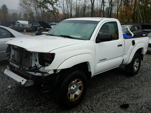 5TEPX42N26Z148783 - 2006 TOYOTA TACOMA WHITE photo 2