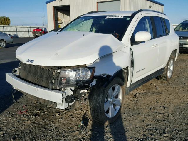 1C4NJDEB5GD685426 - 2016 JEEP COMPASS LA WHITE photo 2