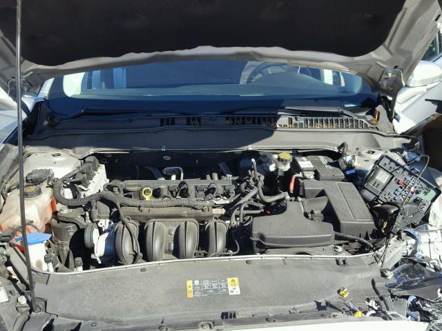 3FA6P0H76DR178496 - 2013 FORD FUSION SE SILVER photo 7