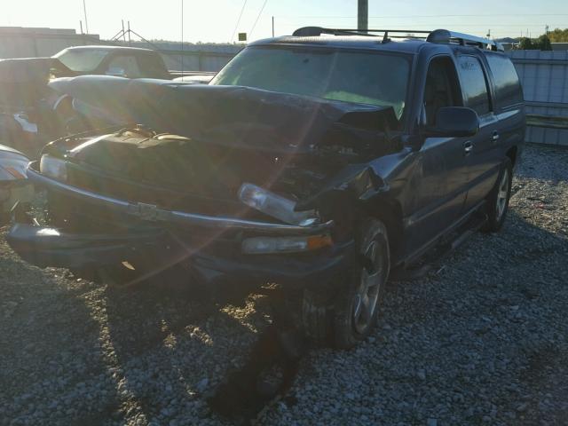 1GNFK16U06J163410 - 2006 CHEVROLET SUBURBAN BLUE photo 2