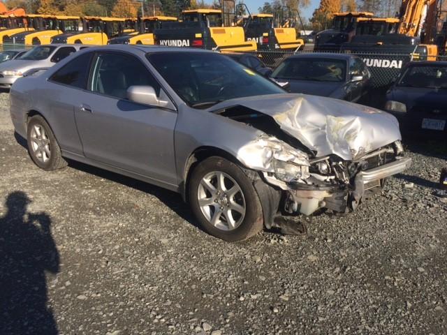 1HGCG22592A800436 - 2002 HONDA ACCORD EX GRAY photo 1