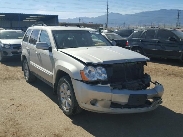 1J8HR58268C181247 - 2008 JEEP GRAND CHER GRAY photo 1