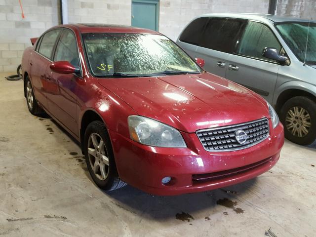 1N4AL11D36N334639 - 2006 NISSAN ALTIMA S MAROON photo 1