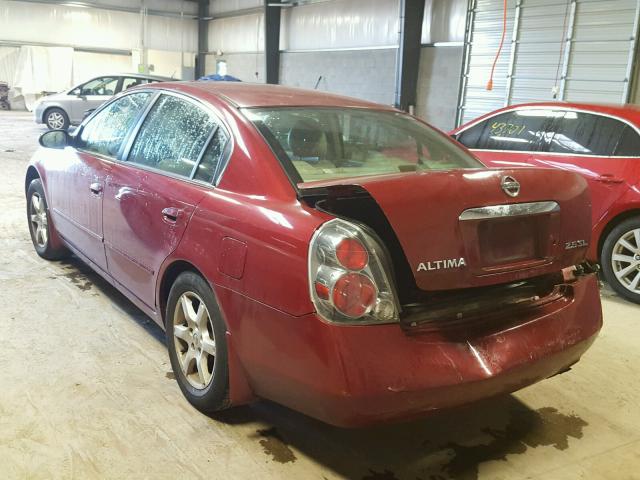 1N4AL11D36N334639 - 2006 NISSAN ALTIMA S MAROON photo 3