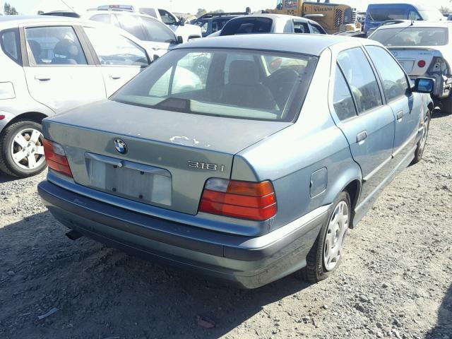 WBACC0325VEK25507 - 1997 BMW 318 I AUTO GRAY photo 4