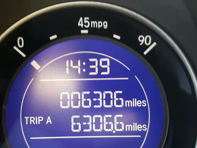 JHMGK5H72HS015847 - 2017 HONDA FIT EX BLUE photo 8