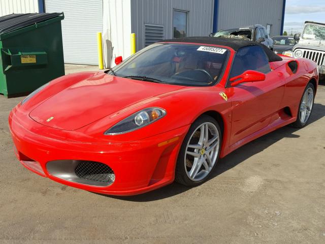 ZFFEW59A860150493 - 2006 FERRARI F430 SPIDE RED photo 2