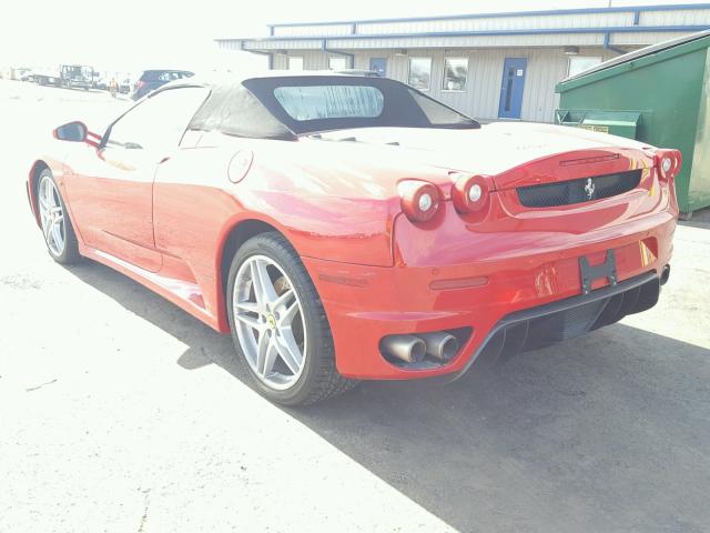 ZFFEW59A860150493 - 2006 FERRARI F430 SPIDE RED photo 3