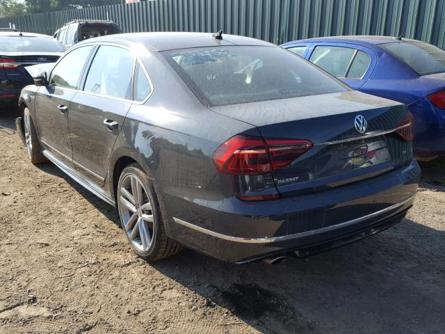 1VWDT7A36HC047289 - 2017 VOLKSWAGEN PASSAT R-L GRAY photo 3