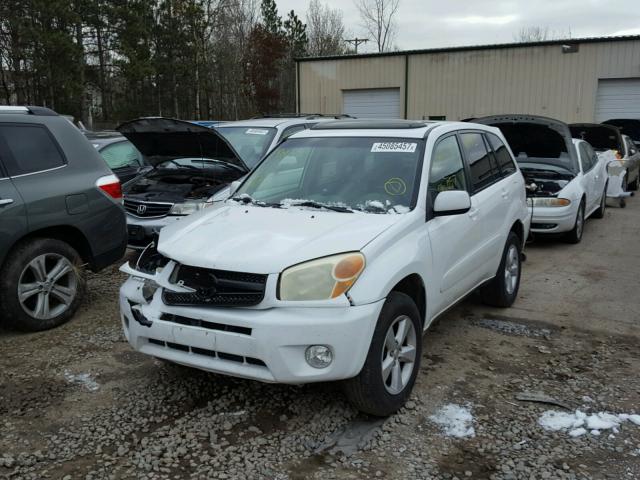 JTEGD20V740018412 - 2004 TOYOTA RAV4 WHITE photo 2