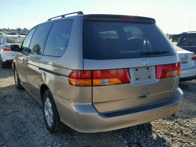 5FNRL18854B125811 - 2004 HONDA ODYSSEY EX GOLD photo 3