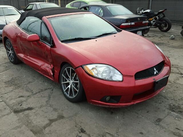 4A37L2EF8CE002095 - 2012 MITSUBISHI ECLIPSE SP RED photo 1