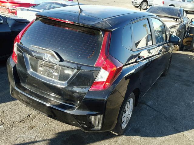 JHMGK5H5XGS015060 - 2016 HONDA FIT LX BLACK photo 4