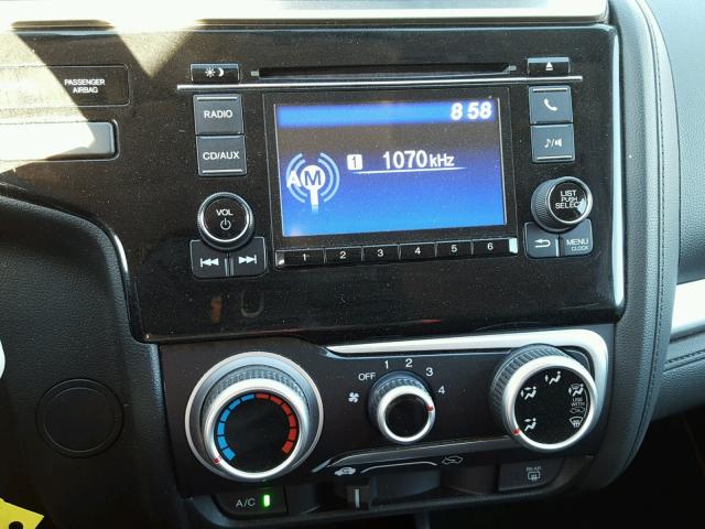 JHMGK5H5XGS015060 - 2016 HONDA FIT LX BLACK photo 9