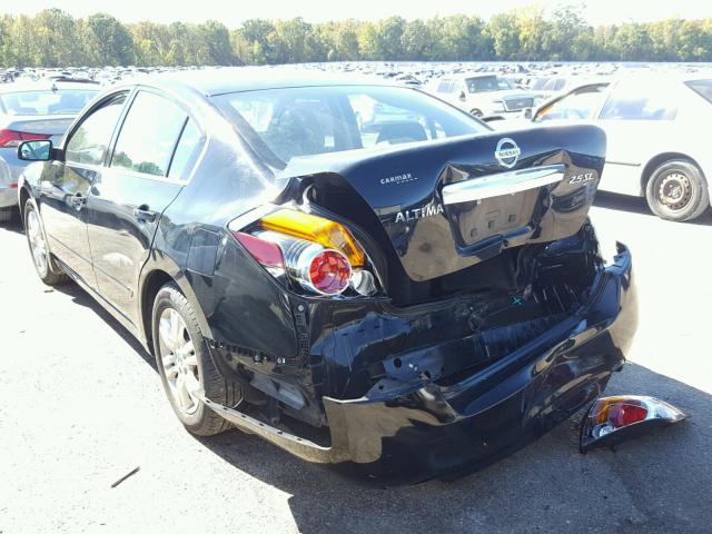 1N4AL2AP9BC165846 - 2011 NISSAN ALTIMA BAS BLACK photo 3