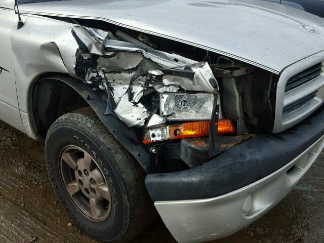 1B4HS28N51F624039 - 2001 DODGE DURANGO SILVER photo 9