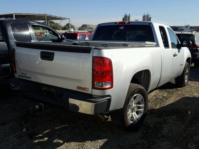 1GTR1TEX0CZ254626 - 2012 GMC SIERRA C15 SILVER photo 4