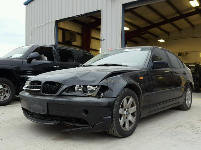 WBAET37492NG73768 - 2002 BMW 325 BLACK photo 2