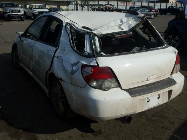 JF1GG29665G801856 - 2005 SUBARU IMPREZA WR WHITE photo 3