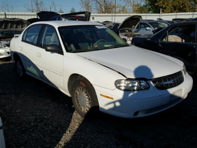 1G1ND52J5Y6119029 - 2000 CHEVROLET MALIBU WHITE photo 1