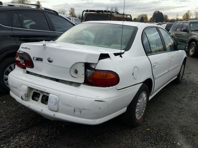 1G1ND52J5Y6119029 - 2000 CHEVROLET MALIBU WHITE photo 4