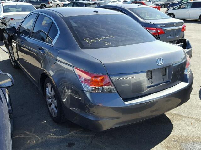 JHMCP26848C061457 - 2008 HONDA ACCORD EXL CHARCOAL photo 3