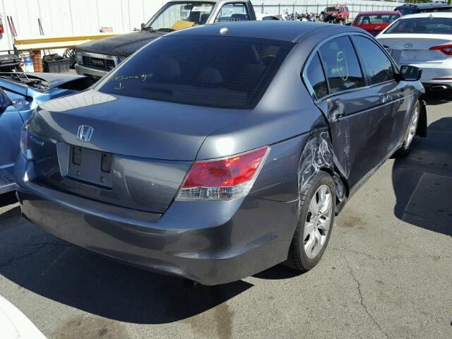 JHMCP26848C061457 - 2008 HONDA ACCORD EXL CHARCOAL photo 4