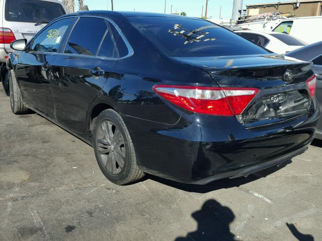 4T1BF1FK7FU995640 - 2015 TOYOTA CAMRY LE BLACK photo 3