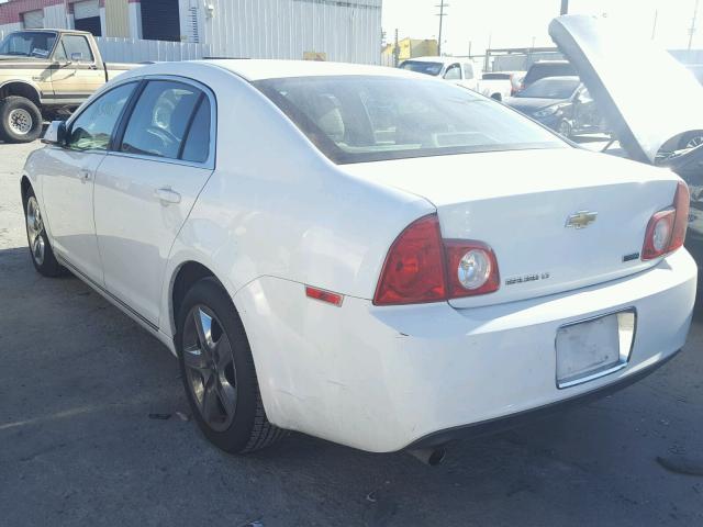 1G1ZC5E04AF179932 - 2010 CHEVROLET MALIBU 1LT WHITE photo 3