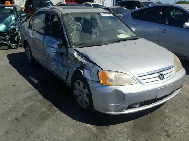 JHMES26702S003244 - 2002 HONDA CIVIC EX ვერცხლისფერი ფოტო 1