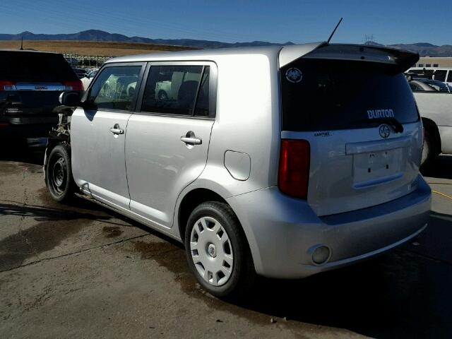 JTLZE4FE0A1105284 - 2010 TOYOTA SCION XB 银色 照片 3
