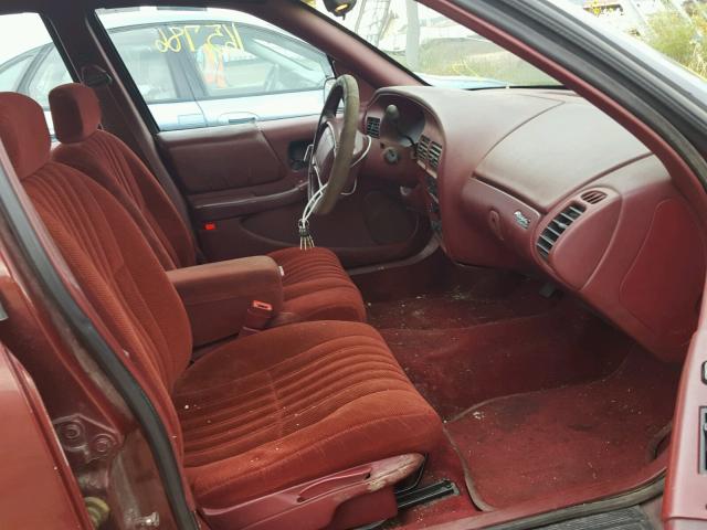 2G4WB52K5T1485305 - 1996 BUICK REGAL CUST MAROON photo 5