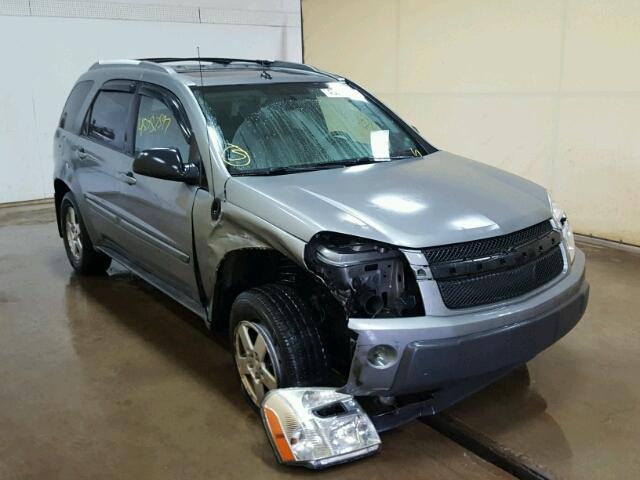 2CNDL73F656092274 - 2005 CHEVROLET EQUINOX LT GRAY photo 1